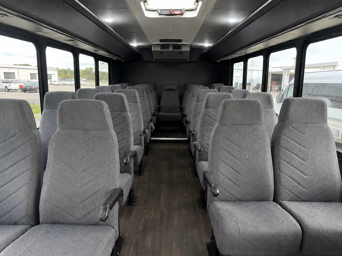20 passenger minibus inside