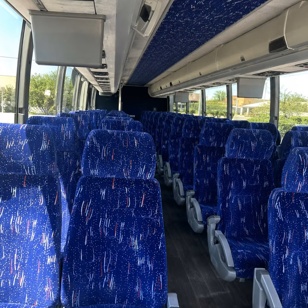 woonsocket charter bus rental interior